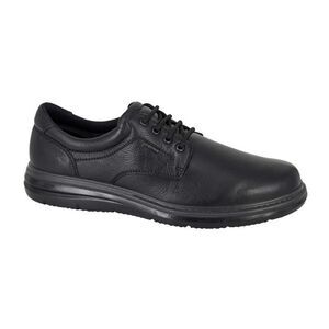 IMAC Mens Softie Leather Casual Shoes / Black